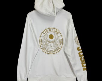 Pick!! Japan Ground Self Defense Force Big Logo Pullover Hoodie Size Medium