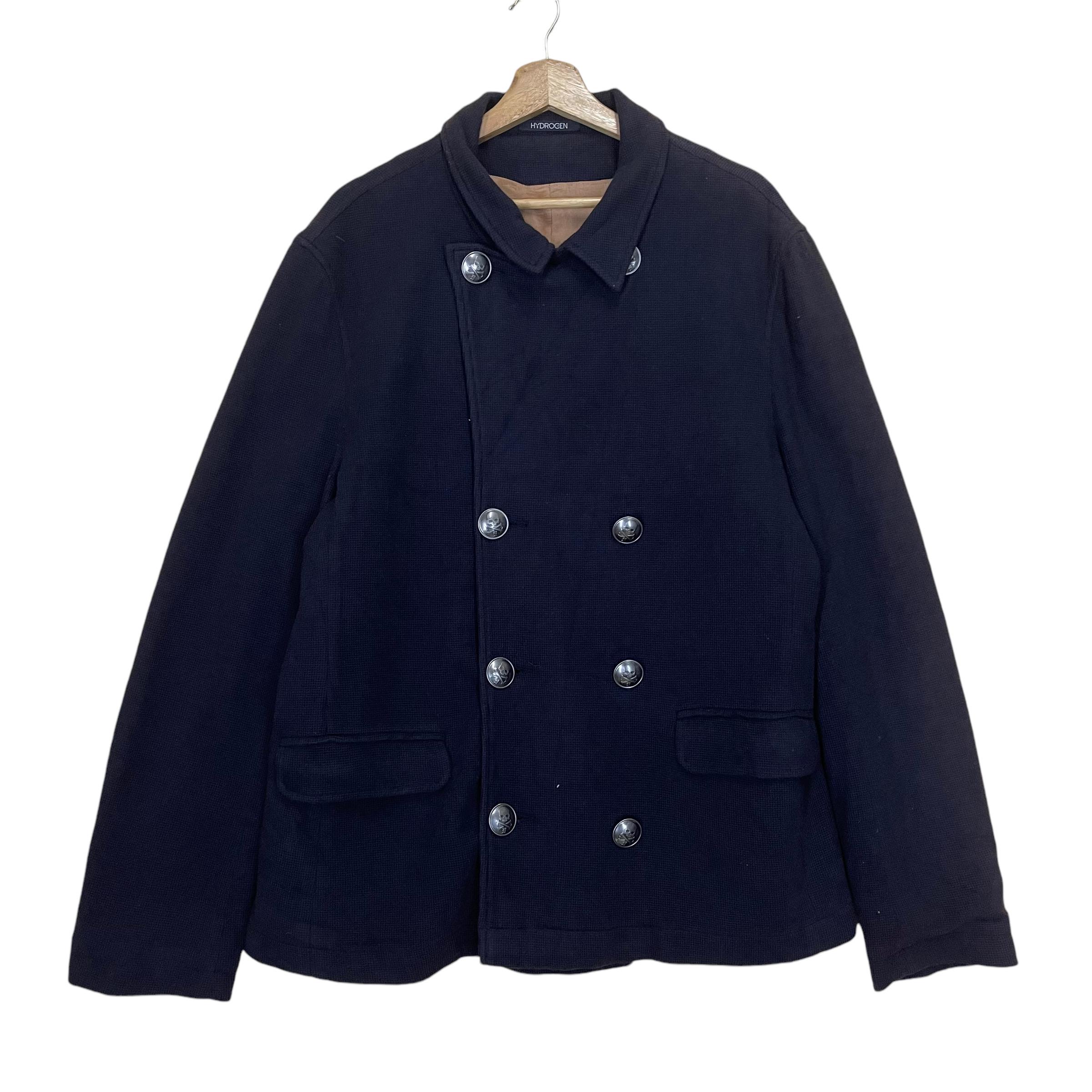 Pickk!! Hydrogen Button Coat Jacket Hydrogen Double Breast Coat 