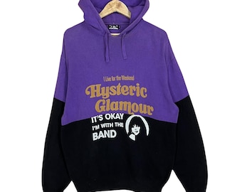 Vintage Hysteric Glamour Graphic Print New York Style Full Zip