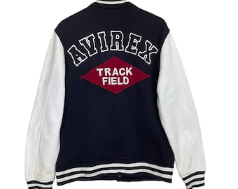 Wähle!! Vintage Avirex Track Field Varsity Pullover Avirex Track Field Varsity Größe M