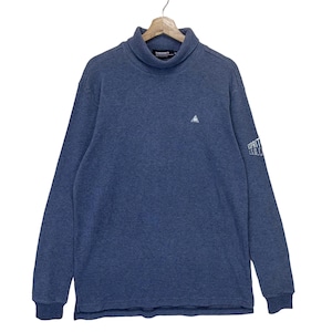 PICK!! Vintage Le Coq Sportif Longsleeve Le Coq Sportif Sweater Le Coq Sportif Small Logo Turtleneck Longsleeve Tees Size M