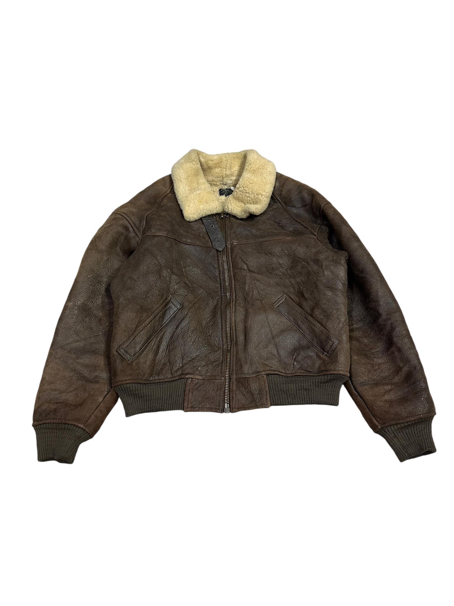 ジャケット・アウター 90s G-1 type sheep leather flight jacket Attic | . @ssstein_design SHEEP LEATHER FLIGHT JACKET(M) ※9.6 sat