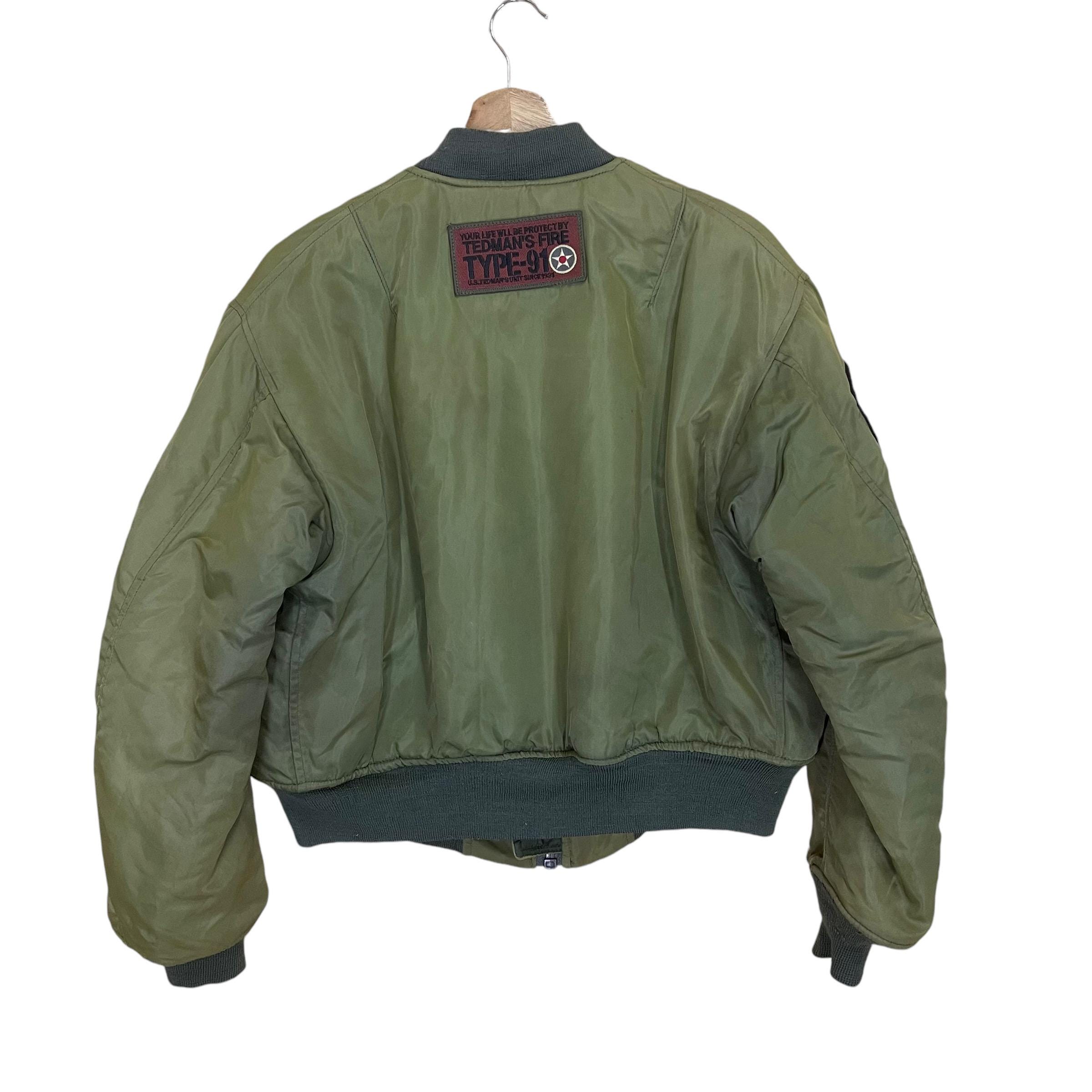 TED COMPANY Teddon MA-1ジャケット USED Vintage Tedman Ted Company Us Air Force Type Ma 1 Bomber Jacket