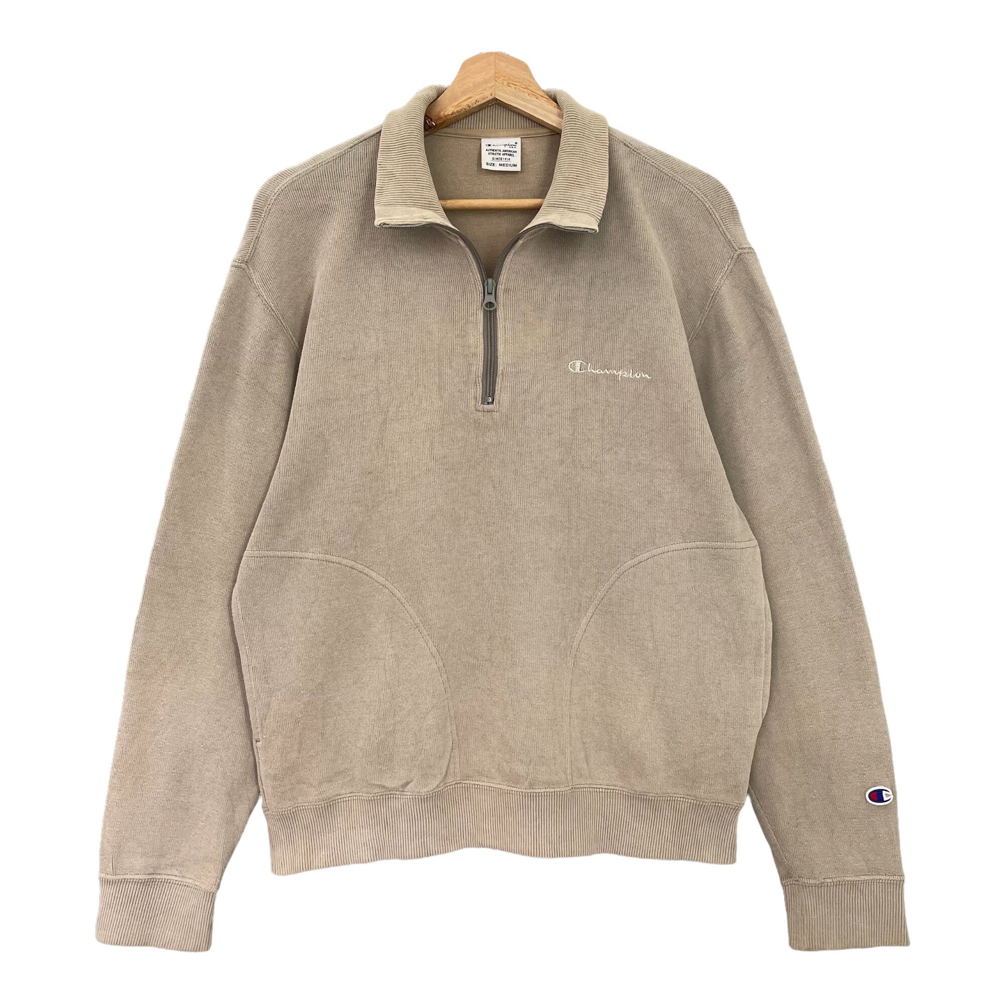 Champion Sweatshirt Beige - Etsy