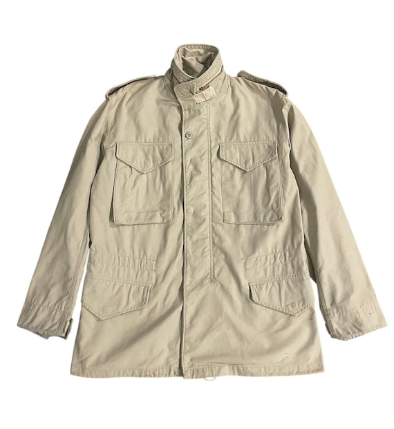 Pick!! Vintage 80s Alpha Industries M65 Field Jacket Alpha
