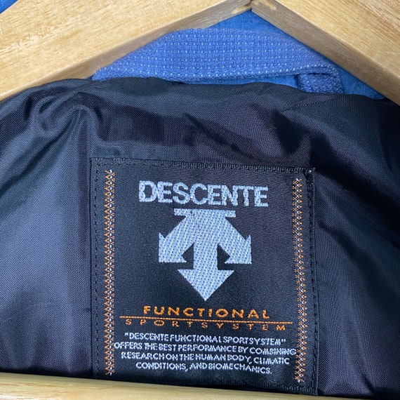 DESCENTE - ccccc PICK!! Vintage 90's Descente Functional Sportsystem Zipper