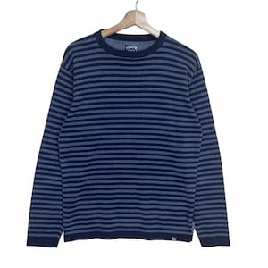 PICK!! Stussy Small Logo Crewneck Sweatshirt Stussy Stripe Crewneck Sweatshirt Size M