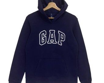 Pick!! GAP Big Logo Hoodie Gap Sweater Gap Hoodies Gap Big Logo Embroidered Pullover Hoodie Size S