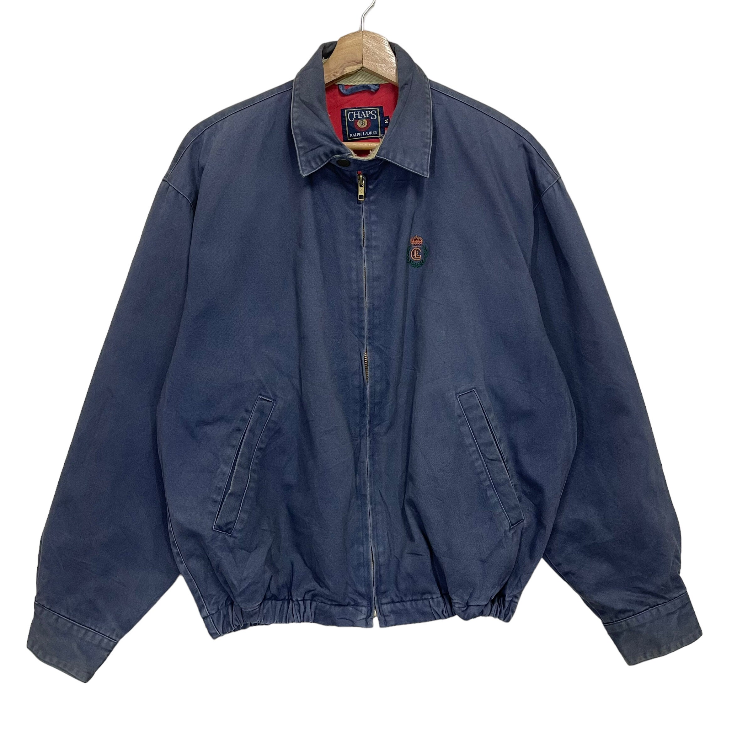PICK!! Vintage 90s Chaps Ralph Lauren Harrington Jacket Chaps