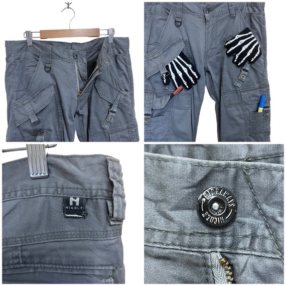 パンツ archive NICOLE bondage flare cargo pants Nicole Hideaway Bondage Pants Nicole Hideaway Bootcut Cargo Pants