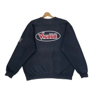 ¡ELIGE! Sudadera de cuello redondo vintage Vigour Surfing Supply Suéter Vigour Surfing Supply Sudadera Vigour Surfing Supply talla XL SUNFADED