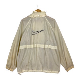Pick!! Vintage 90s Nike Swoosh Big Logo Windbreaker Zipper Hoodies Jacket 90s Nike Jacket Nike Big Logo Zipper Jacket Hoodie Size M