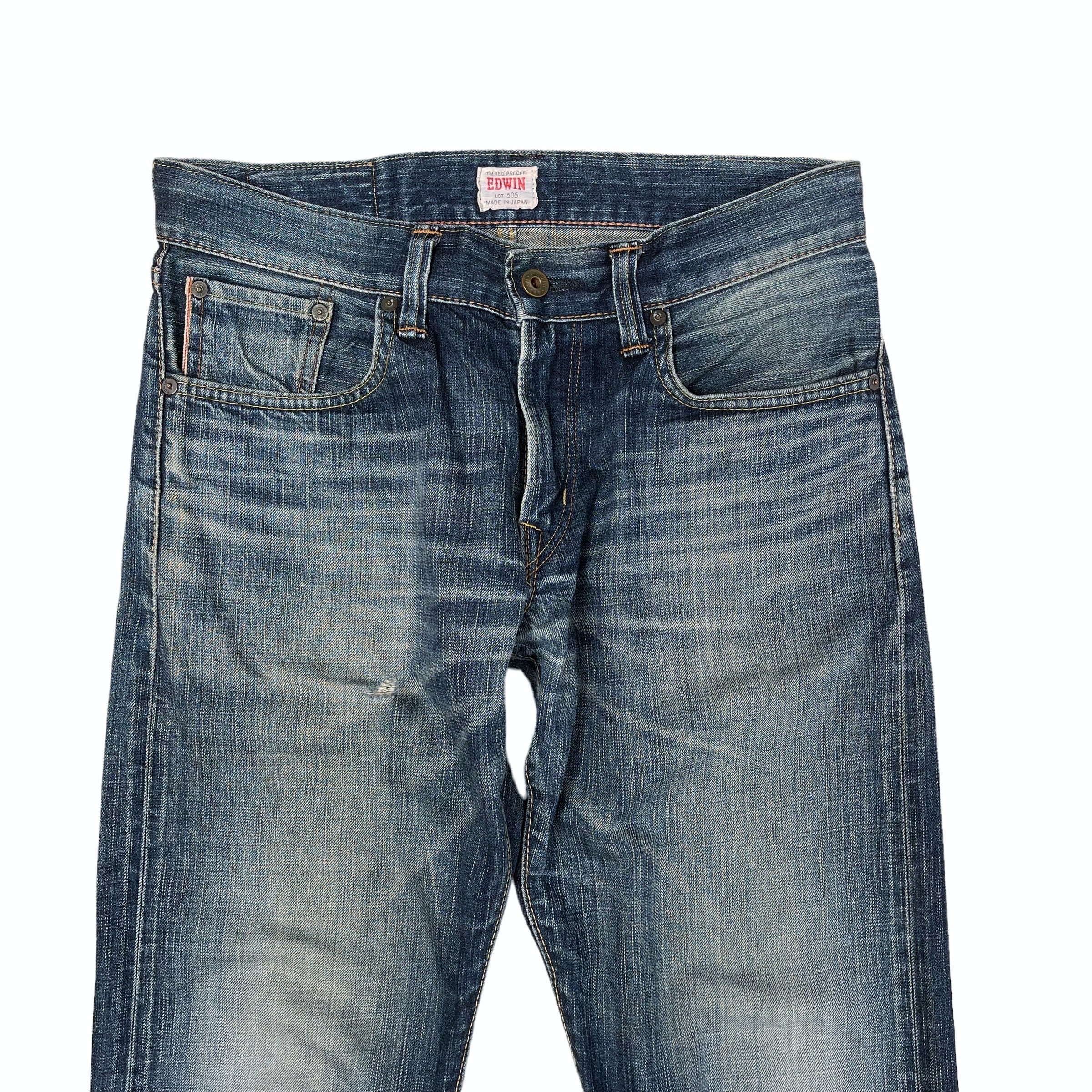 PICK!! Vintage Edwin 505ZXX Selvedge Denim Made in Japan Edwin