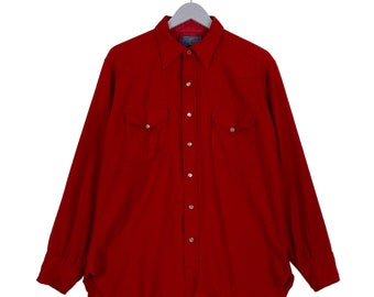 ¡¡Elige!! Camisa vintage de los 90 de Pendleton Woolen Mills, fabricada en EE. UU., talla M