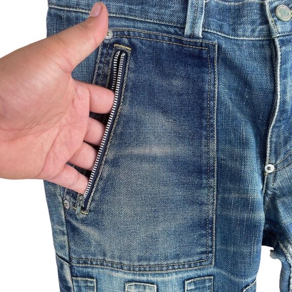 Undercover Patchwork Bootcut Denim Undercover Fad… - image 8