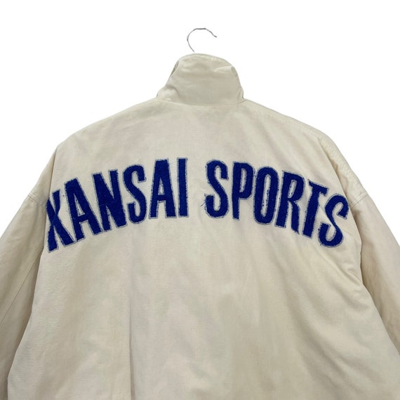 Pick!! Vintage Kansai Sport Zipper Jacket Kansai Sport Bomber