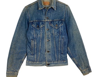 Vintage LEVI'S 507 Type 2 II Selvedge Denim Trucker Jacket Size 38