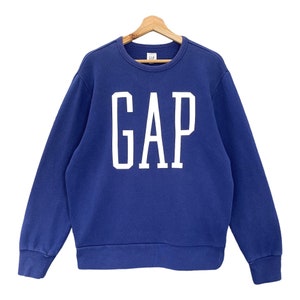 Pick!! GAP Crewneck Sweatshirt Gap Sweater Gap Pullover Big Logo Printed Sweatshirt size M
