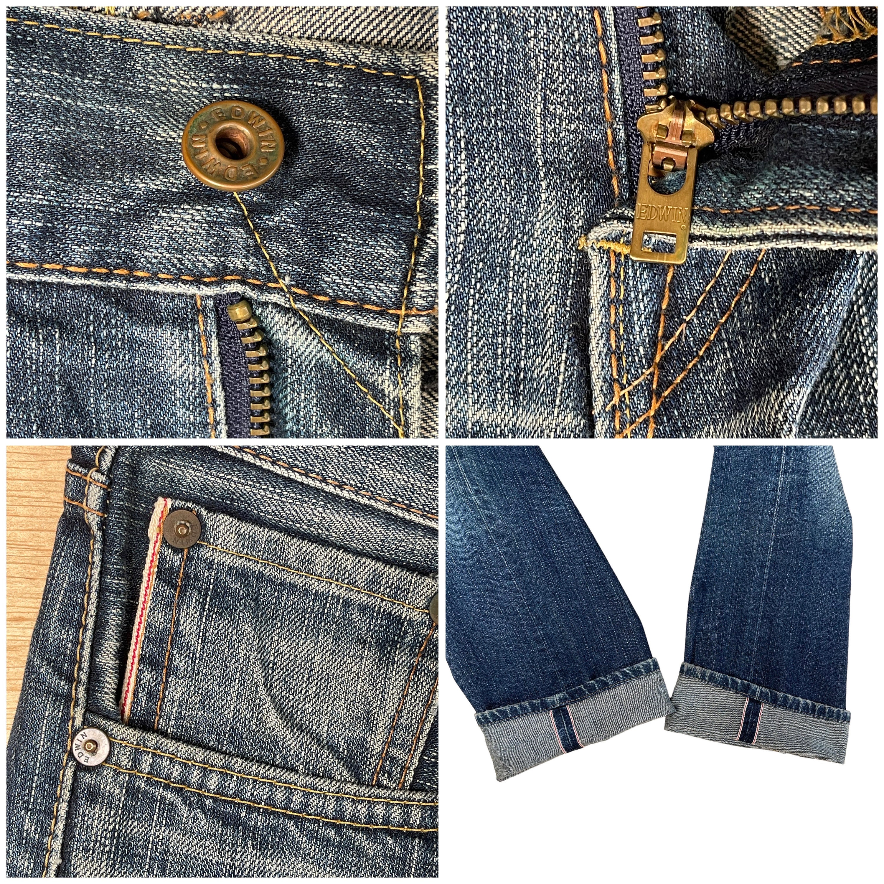PICK!! Vintage Edwin 505ZXX Selvedge Denim Made in Japan Edwin
