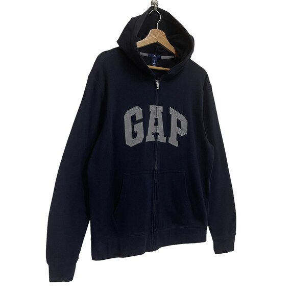 Gap hoodie navy blue sale