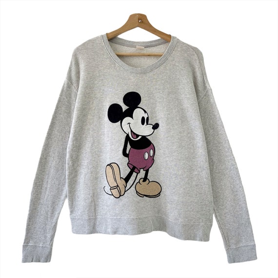 Mickey mouse crew neck sweater sales