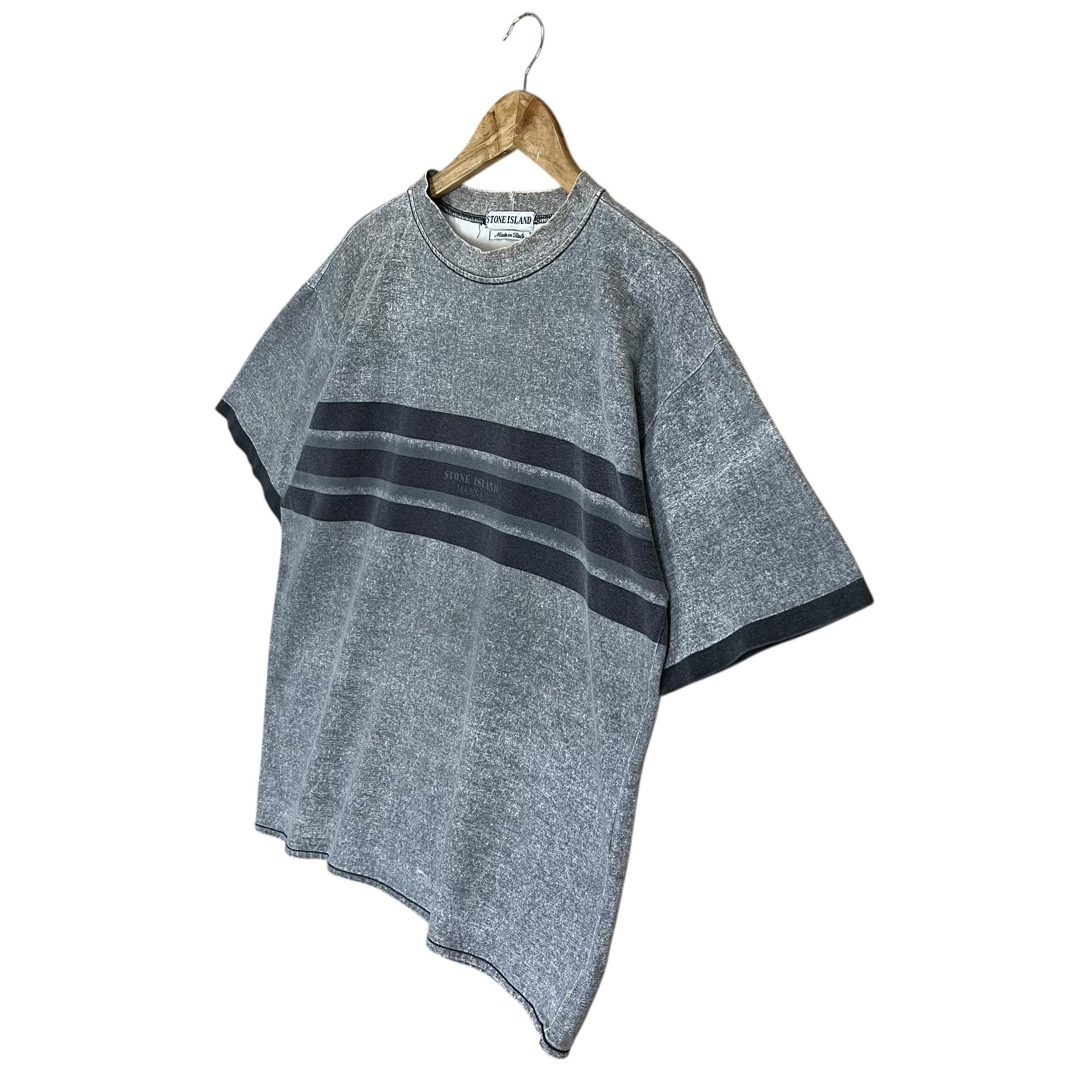 PICK!! Vintage 90s Stone Island SS95 Marina Stripe Heavyweight 