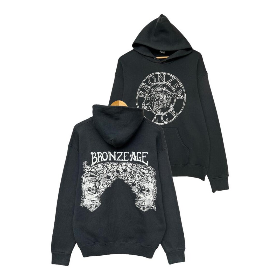 PICK Vintage 90s Bronze Age Big Logo Crewneck Hoodies Bronze Age