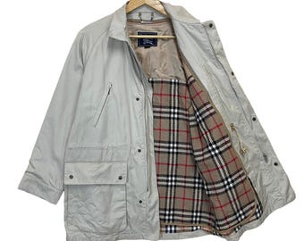 Vintage 90s Katharine Hamnett London Long Coat Jacket Katharine