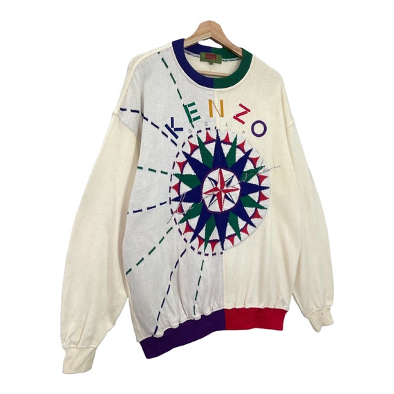 PICK!! Vintage 90s Kenzo Golf Crewneck Sweatshirt… - image 3