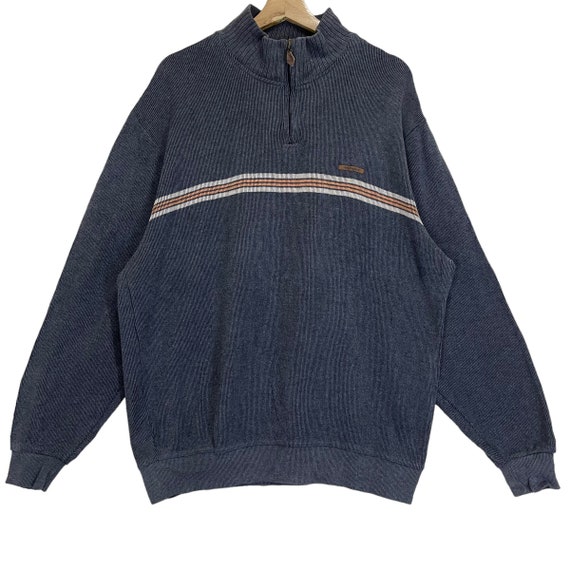 Pick!! Vintage Hush Puppies Halfzip Sweatshirt Hush Puppies Sweater Hush Puppies Small Logo Halfzip Size L
