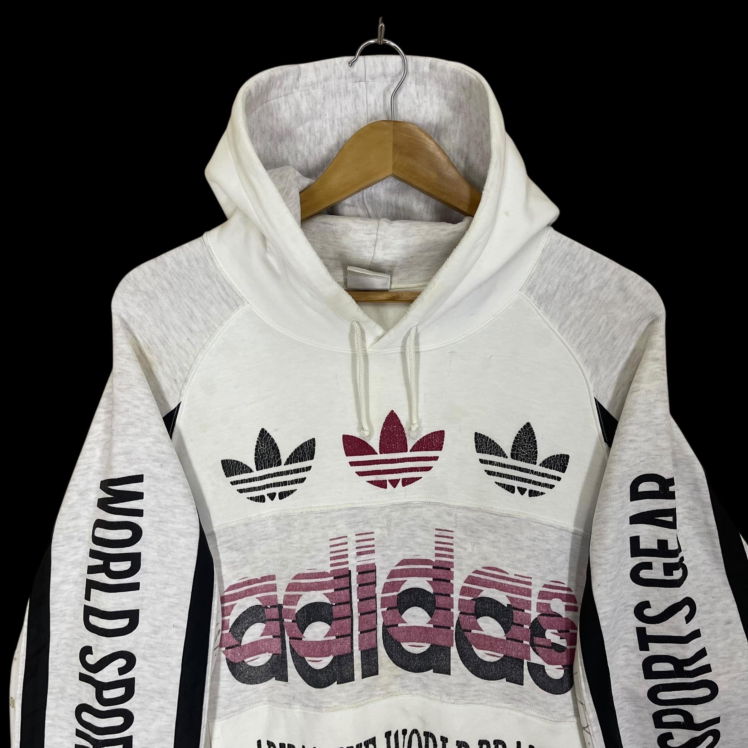 美品 アディダス 90s ペルー ゲームシャツ スポルティング・クリスタル Pick! Vintage 90s Adidas World Sports Gear Colour Block Pullover