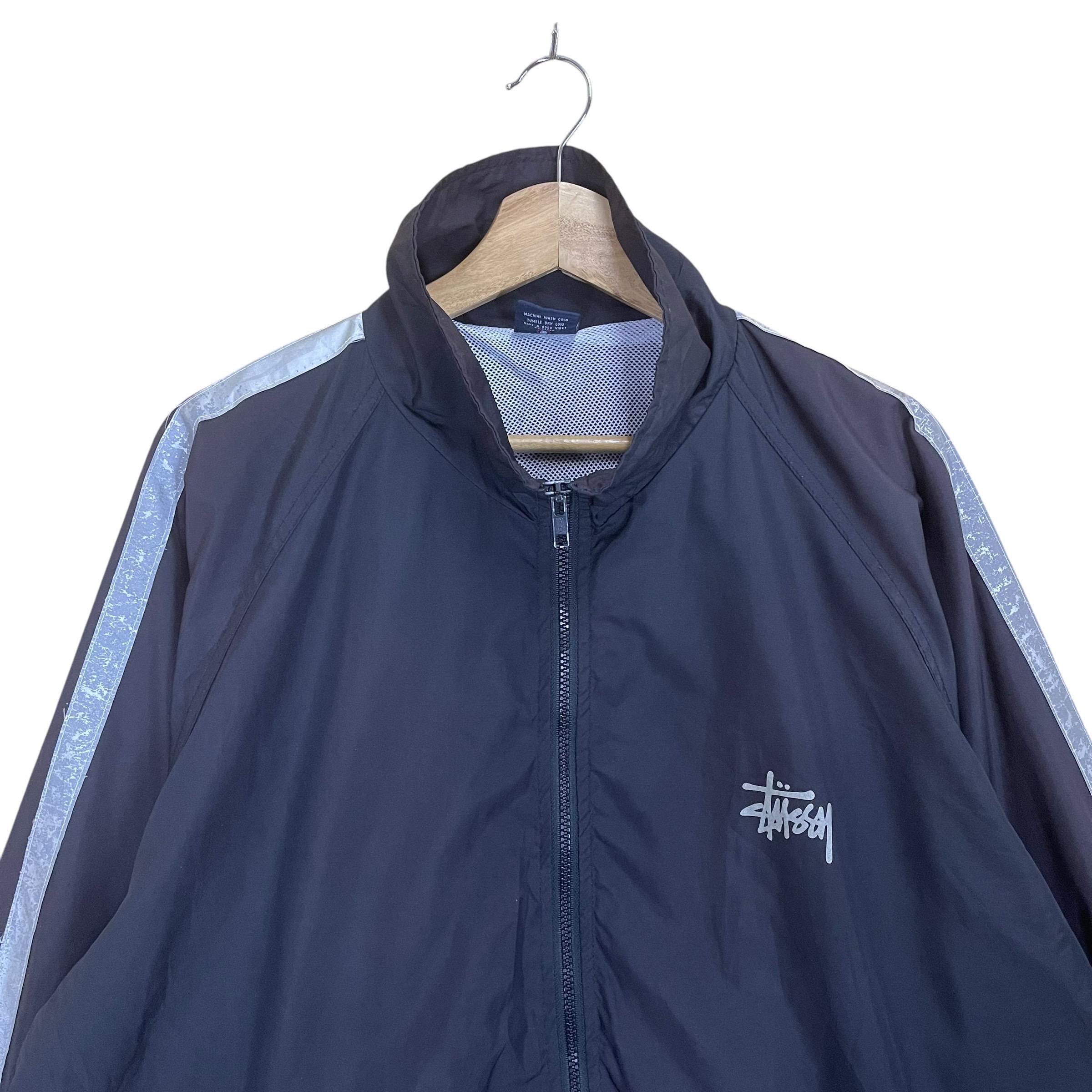 PICK!! Vintage 90s Stussy Small Logo Zipper Jacket Stussy