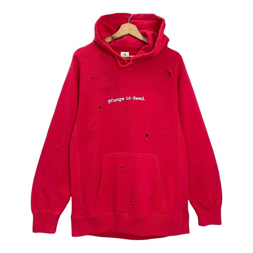 Pick!! Vintage Grunge Is Dead Crewneck Hoodies Grunge Is Dead Sweater Grunge Is Dead Hoodies Size M Trendy Fashion