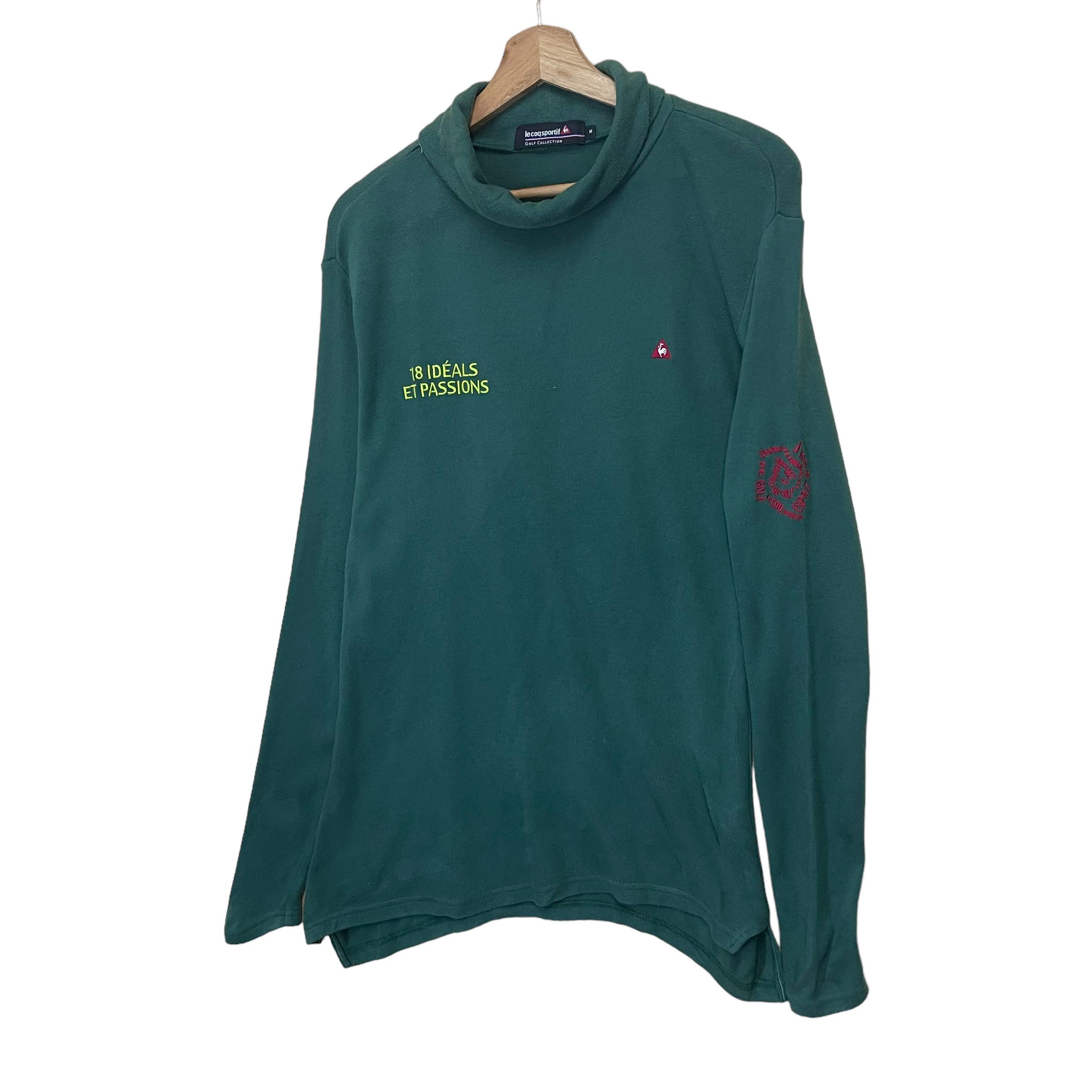 PICK!! Vintage Le Coq Sportif Golf Turtleneck Longsleeve Le Coq