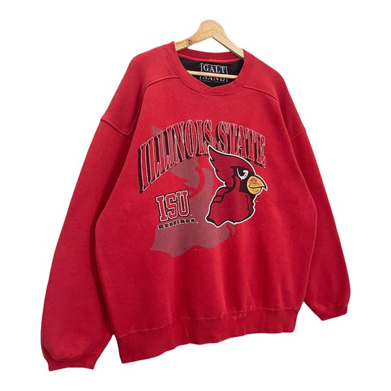 PICK! Vintage 90s Illinois States University Red … - image 3