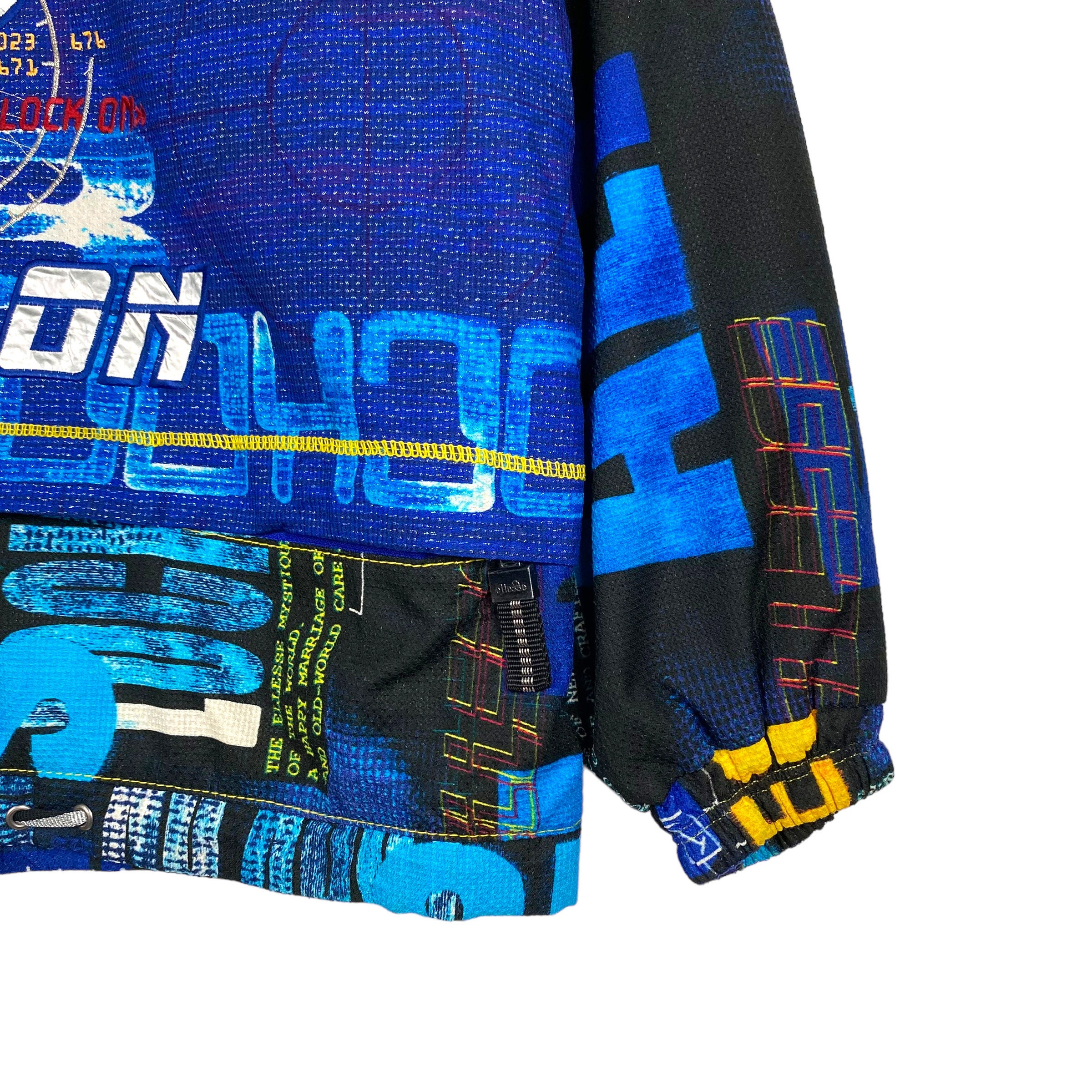 【希少】未使用品　ellesse italy スキーウェア　セットアップ　90s ellesse - 極希少/美品 90s ellesse ヴィンテージ 刺繍ロゴ スノー