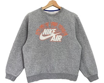 Pick!! Vintage 90s Nike Its Out Of The World Crewneck Sweatshirt Nike Sweater Nike Big Logo Pullover Crewneck Sweatshirt Size S
