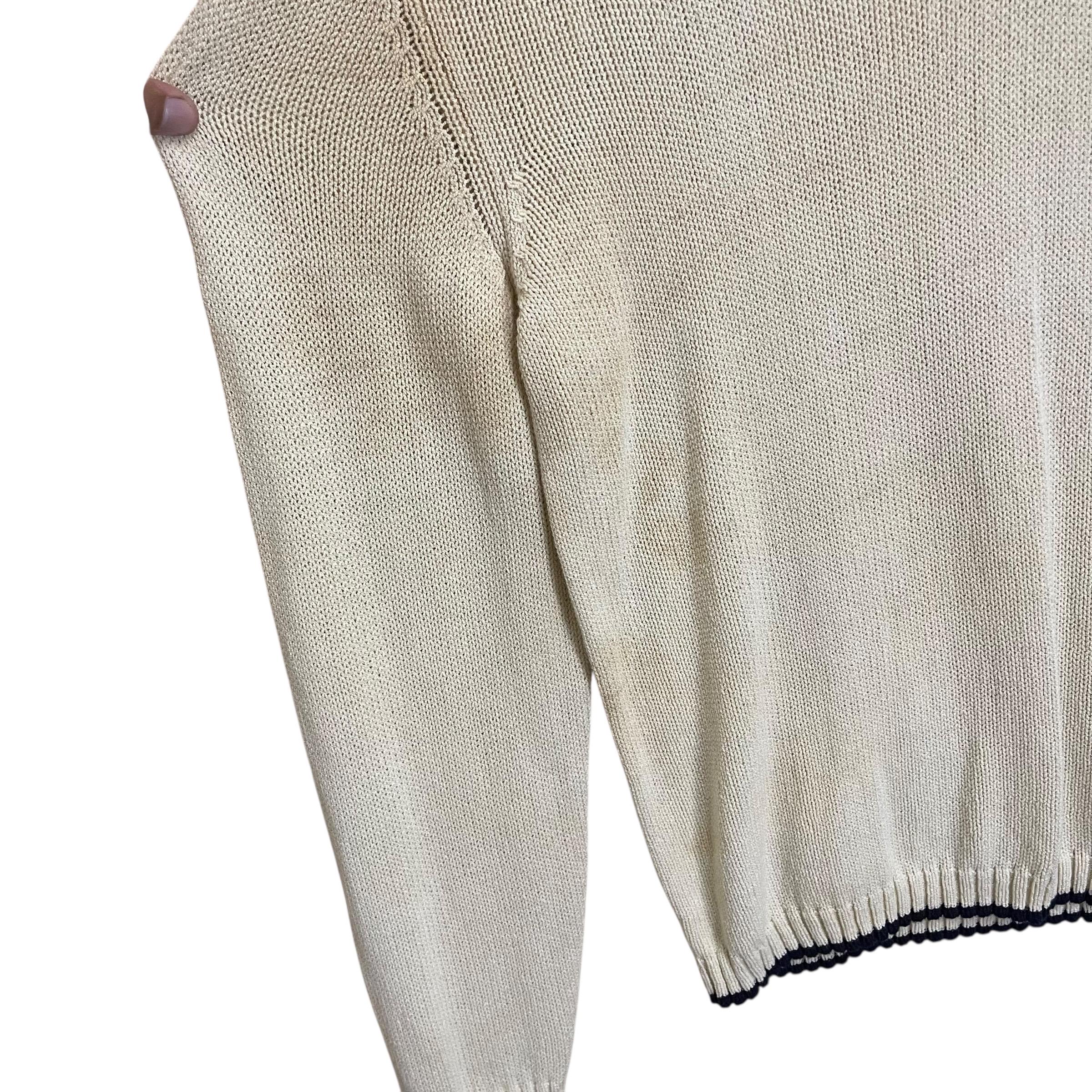Pick!! Vintage 90s Armani Jeans By Giorgio Armani Vneck Knit 