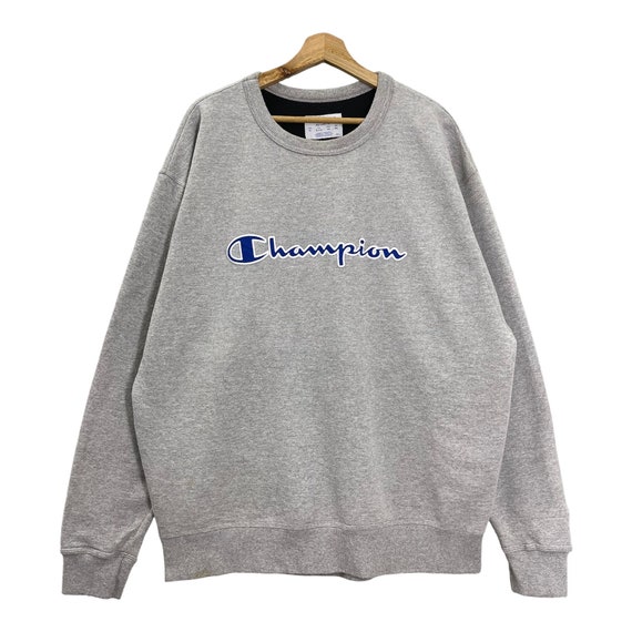 Gray champion shop crew neck
