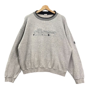 Choisissez !! Vintage des années 90 Ellesse gros logo brodé sweat ras du cou Ellesse pull Ellesse pull sweat taille M