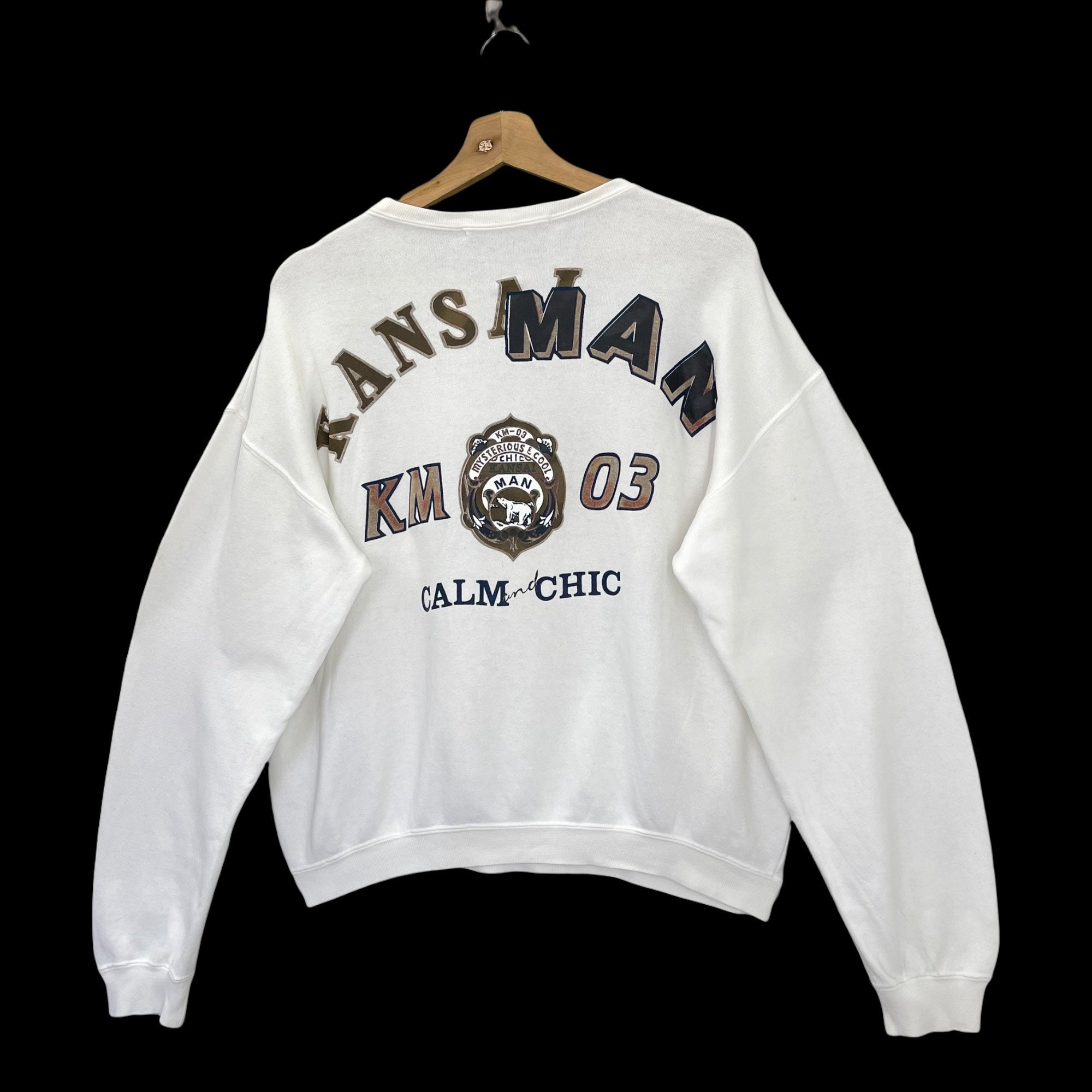 【上下セット】KANSAI MAN / スウェット L ベージュ系 m794 Kansai Man - Etsy