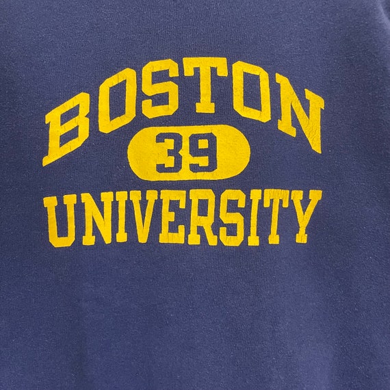 Pick!! Vintage 90s Boston University Crewneck Swe… - image 5