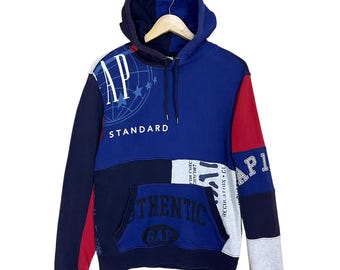 ¡Elige! Sudadera con capucha GAP Overprint Colour Block Pullover Hoodie Gap Hoodie Gap Fullprint Pullover Hoodie Talla pequeña