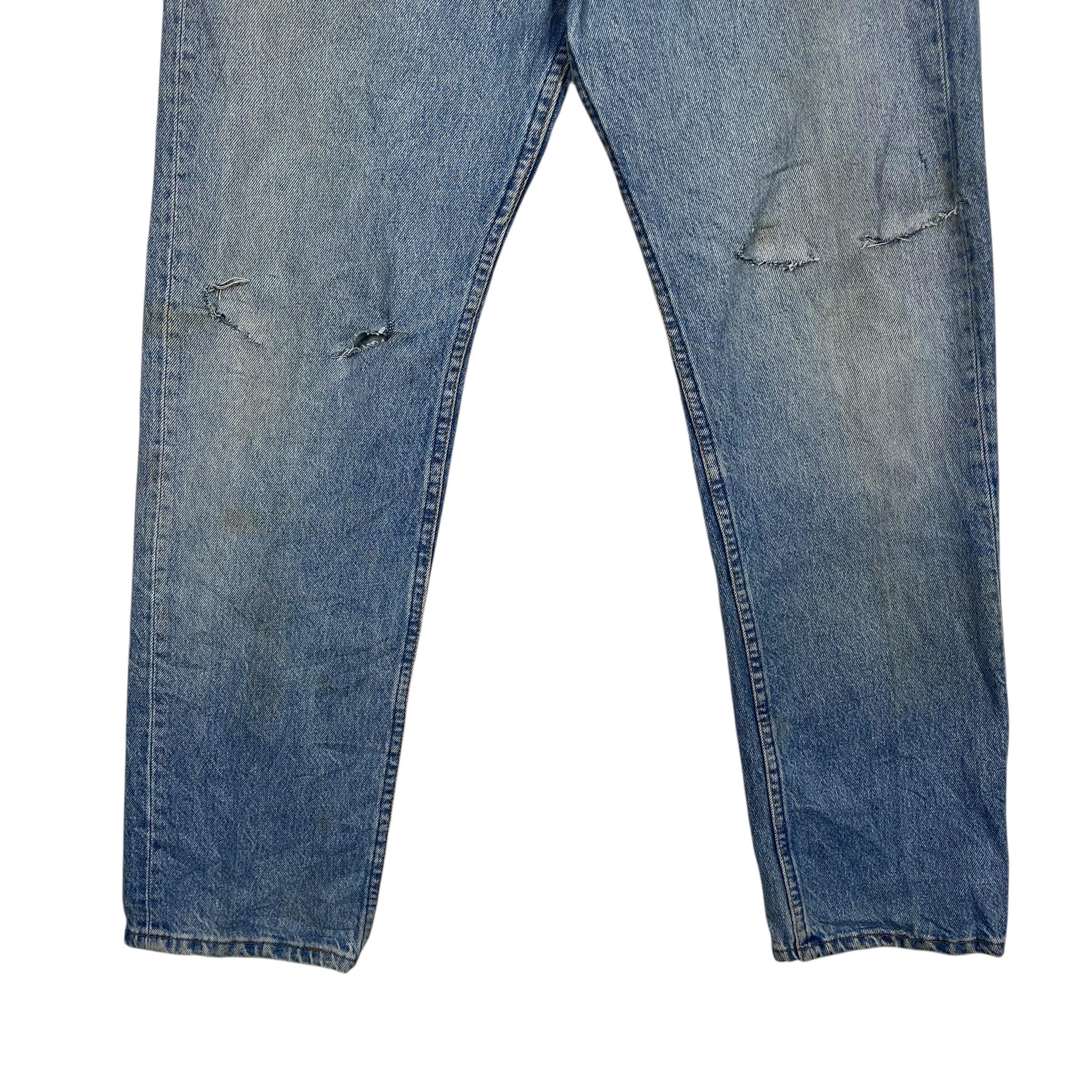 90年代ヴィンテージ リーバイス 501xx ダメージ加工デニム リーバイス