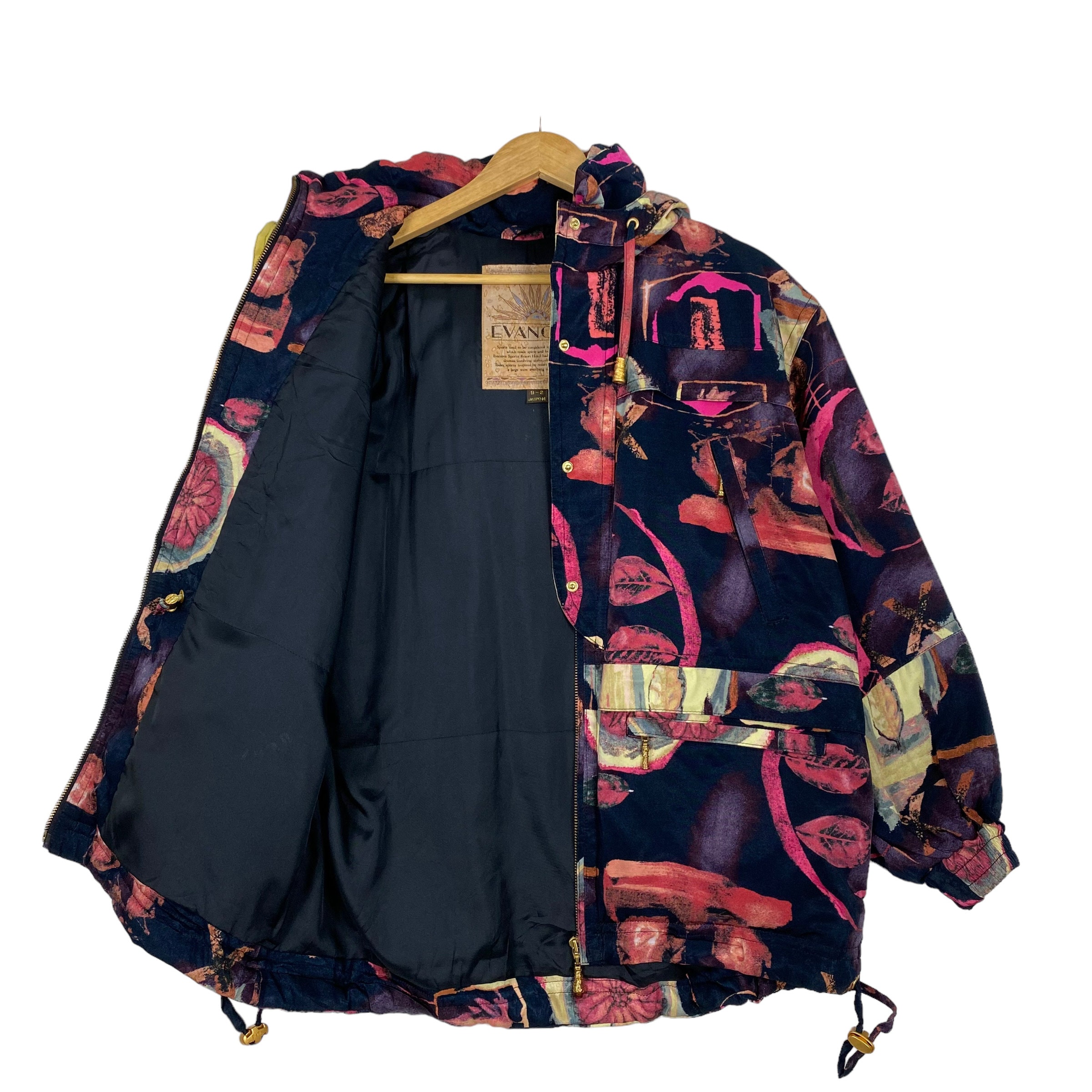 ジャケット・アウター APOCRYPHA Pick!! Vintage 90's Evanova Ski Zipper Jacket Ski Wear