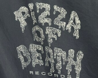 Pick!! Vintage 90s Pizza of Death Record Windbreaker Coach Button