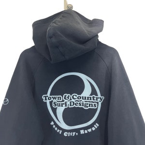 PICK!! Vintage TnC Hawaii Pearl City Surf Big Logo Pullover Hoodies TnC Sweater TnC Big Logo Spellout Crewneck Hoodie Size M bild 4