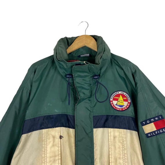 Vintage 90s Tommy Hilfiger Sailing Gear Zipper Jacket Tommy