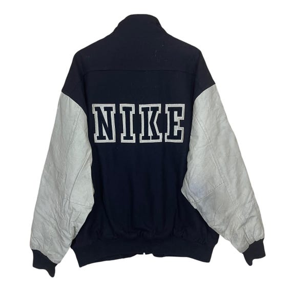 90s nike Varsity jacket 90s nike スタジャン 1990s Niketown Varsity Jacket | Size XL | Emergence | Streetwear
