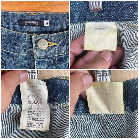 Undercover Patchwork Bootcut Denim Undercover Fad… - image 20
